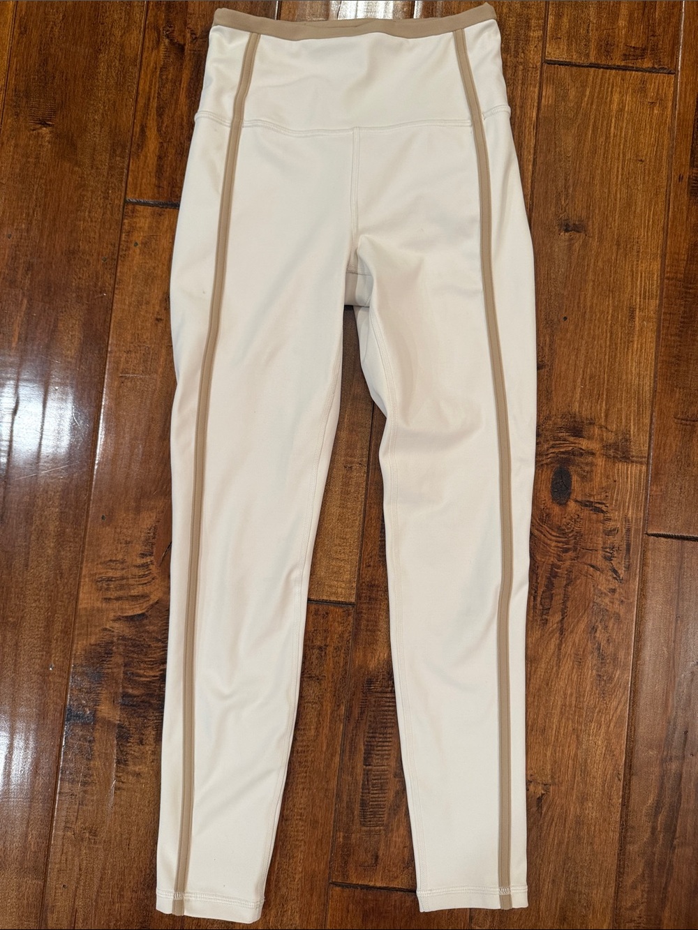 MINT! Athleta elation 7/8 Tight ultra HR high rise size XXS cream & mocha - Picture 2 of 7